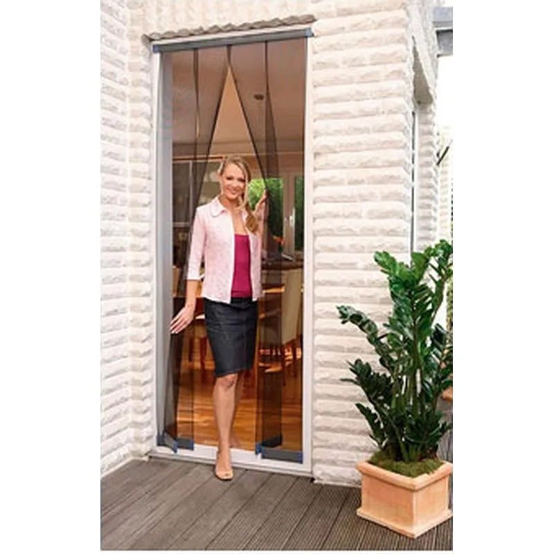 Compra MOSQUITERA PARA PUERTA NEGRA 2,2 X 0,95 M TESA TAPE 55198-00001-00 al mejor precio