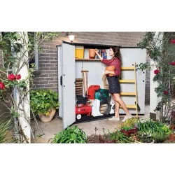 Compra ARCON COBERTIZO EXTERIOR DE RESINA PREMIER ALTO 1700 L 140 X 73,6 X 170 CM KETER 246355 al mejor precio