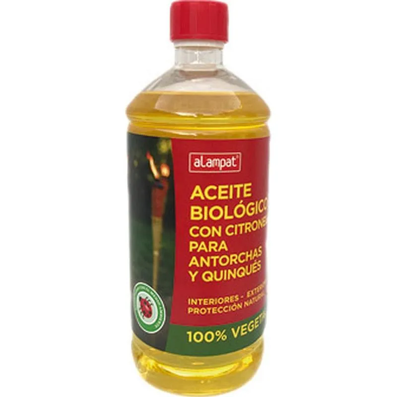 Compra ACEITE PARA ANTORCHAS BIOLÓGICO CON CITRONELA 750 ML ALAMPAT 286 al mejor precio