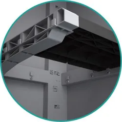 Compra ARMARIO RESINA MODULAR 1 ESTANTE GRIS TRANSFORMING 2 102 X 78 X 44 CM TERRY 1002906 al mejor precio