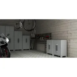 Compra ARMARIO RESINA MODULAR 1 ESTANTE GRIS TRANSFORMING 2 102 X 78 X 44 CM TERRY 1002906 al mejor precio