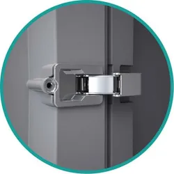 Compra ARMARIO RESINA MODULAR 1 ESTANTE GRIS TRANSFORMING 2 102 X 78 X 44 CM TERRY 1002906 al mejor precio