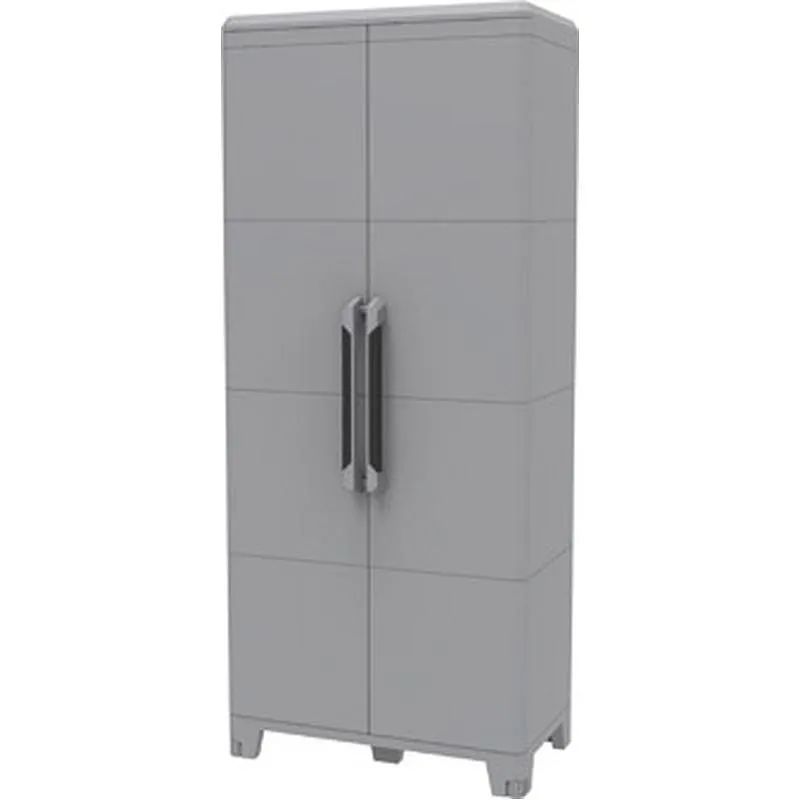 Compra ARMARIO RESINA MODULAR 3 ESTANTES GRIS TRANSFORMING 4 185 X 78 X 44 CM TERRY 1002905 al mejor precio
