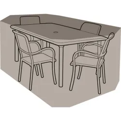 Compra FUNDA MESA RECTANGULAR EASYCOVER 173 X 215 X H 89 CM GRW1408 al mejor precio