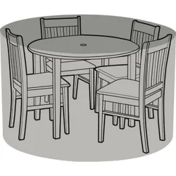 Compra FUNDA MESA REDONDA EASYCOVER 163 X 89 CM GRW1392 al mejor precio