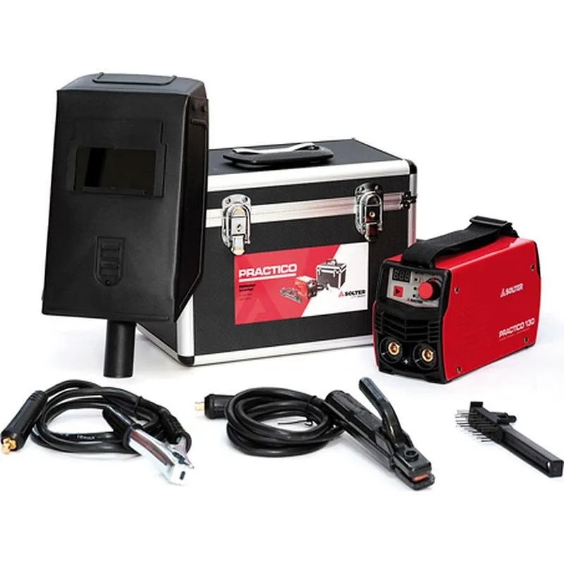 Compra SOLDADOR INVERTER PRACTICO 130AMP/40% SOLTER 10100 al mejor precio