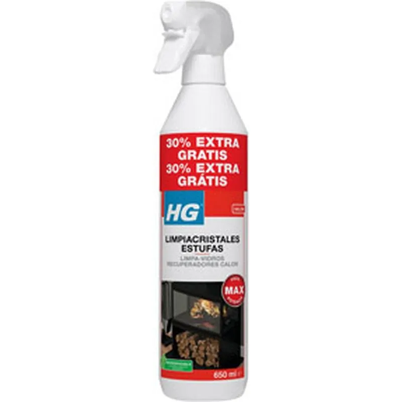 Compra LIMPIADOR CRISTAL ESTUFAS Y CHIMENEAS 500 ML + 30% HG 431065109 al mejor precio