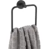 Compra TOALLERO ARO INOX BOSIO NEGRO MATE WENKO 24239100 al mejor precio