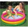 Compra PISCINA INFANTIL HINCHABLE TRES AROS BEBE 86X25CM INTEX 58924NP al mejor precio