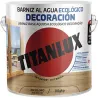 Compra BARNIZ AL AGUA ECOLOGICO DECORACION MATE 750 ML INCOLORO TITANLUX M22100034/5699627 al mejor precio