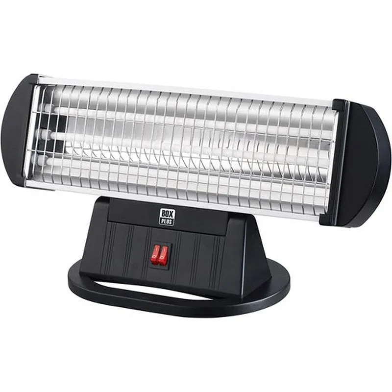 Compra ESTUFA CUARZO 3 BARRAS 400/800/1200 W NEGRO BOX PLUS RH14B al mejor precio