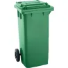 Compra CONTENEDOR SELECTIVO COLOR CON RUEDAS 120 L - VERDE MAYA 04005VERDE al mejor precio