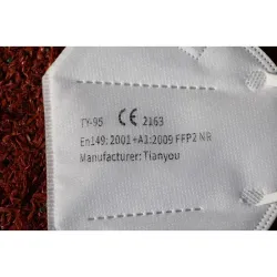 Compra MASCARILLA PROTECCION FFP2 BLANCA 25 UNIDADES NO REUTILIZABLE NON TB2013-FFP2 TY-95 al mejor precio