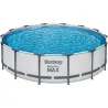 Compra PISCINA REDONDA DESMONTABLE STEEL PRO MAX 13.030 L DEPURADORA CARTUCHO TIPO II diametro427X107CM BESTWAY 56950 al mejor precio