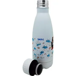 Compra BOTELLA INOX TERMO DECORADA 350 ML - PITUFOS AZUL FIH 755 al mejor precio