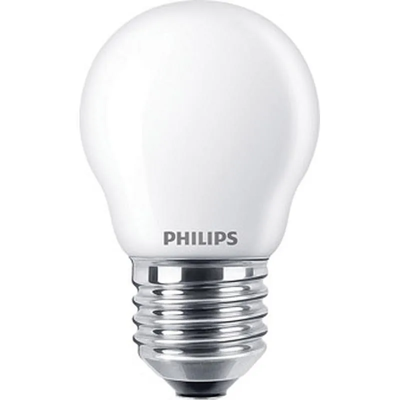 Compra BOMBILLA LED ESFERICA E27 LUZ CALIDA 806LM 6,5W PHILIPS 929002029255 al mejor precio