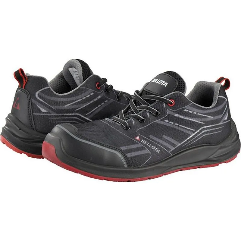Compra ZAPATO SEGURIDAD S1P ESD FLEX NEGRO SPORT TALLA 40 BELLOTA FTW04-40G S1P al mejor precio