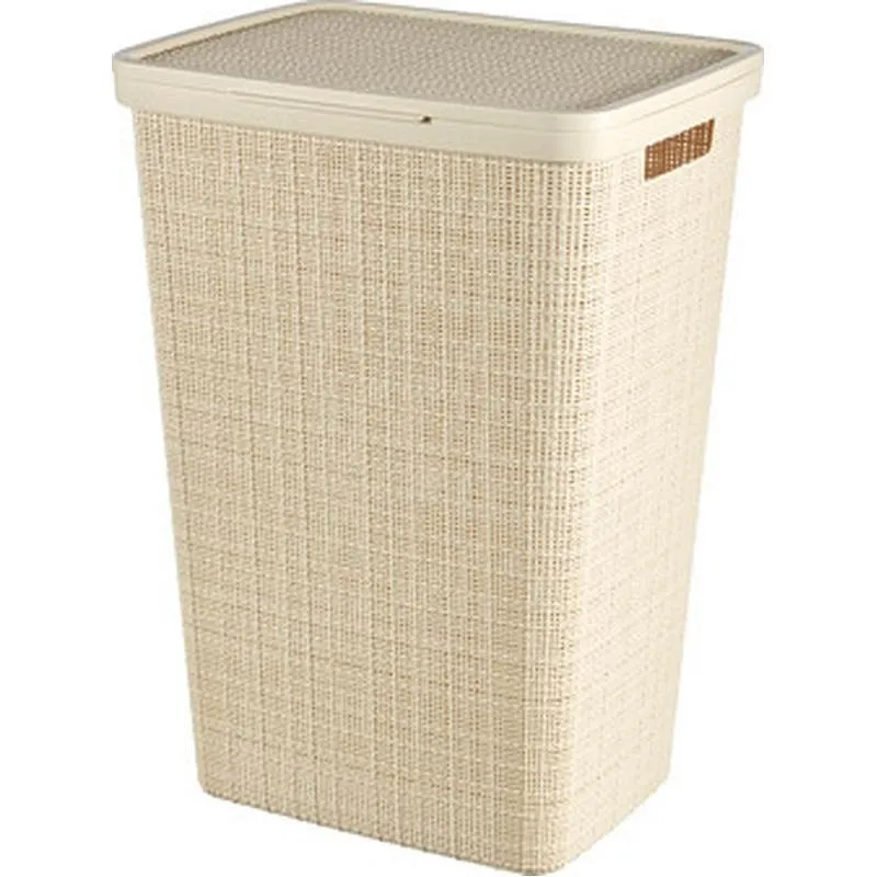 Compra PONGOTODO JUTE 58L BLANCO ROTO 58X43X34 CM CURVER 245976 al mejor precio
