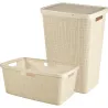 Compra PONGOTODO JUTE 58L BLANCO ROTO 58X43X34 CM CURVER 245976 al mejor precio