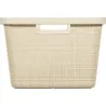 Compra CESTA JUTE 46L BLANCO ROTO 59X39X25 CM CURVER 245980 al mejor precio