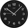 Compra RELOJ PARED REDONDO diametro30,5 CM - NEGRO VERSA 20551077 al mejor precio