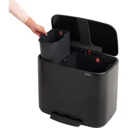 CUBO BO PEDAL BIN NEGRO...