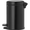 Compra CUBO PEDAL NEW ICON NEGRO MATE 3 L BRABANTIA 11 33 21 al mejor precio