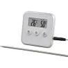 Compra TERMOMETRO COCINA CON SONDA Y TEMPORIZADOR CMP 751066 al mejor precio