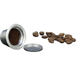 Compra CAPSULA CAFE NESPRESSO REUTILIZABLE ACERO CMP KA4558 al mejor precio