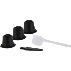 Compra CAPSULA CAFE NESPRESSO REUTILIZABLE (SET 3U) POLIPROPILENO CMP KA4556 al mejor precio