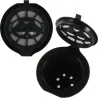 Compra CAPSULA CAFE NESPRESSO REUTILIZABLE (SET 3U) POLIPROPILENO CMP KA4556 al mejor precio