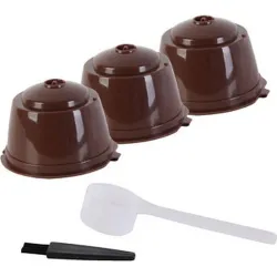 Compra CAPSULA CAFE DOLCE GUSTO REUTILIZABLE (SET 3U) POLIPROPILENO CMP KA4557 al mejor precio