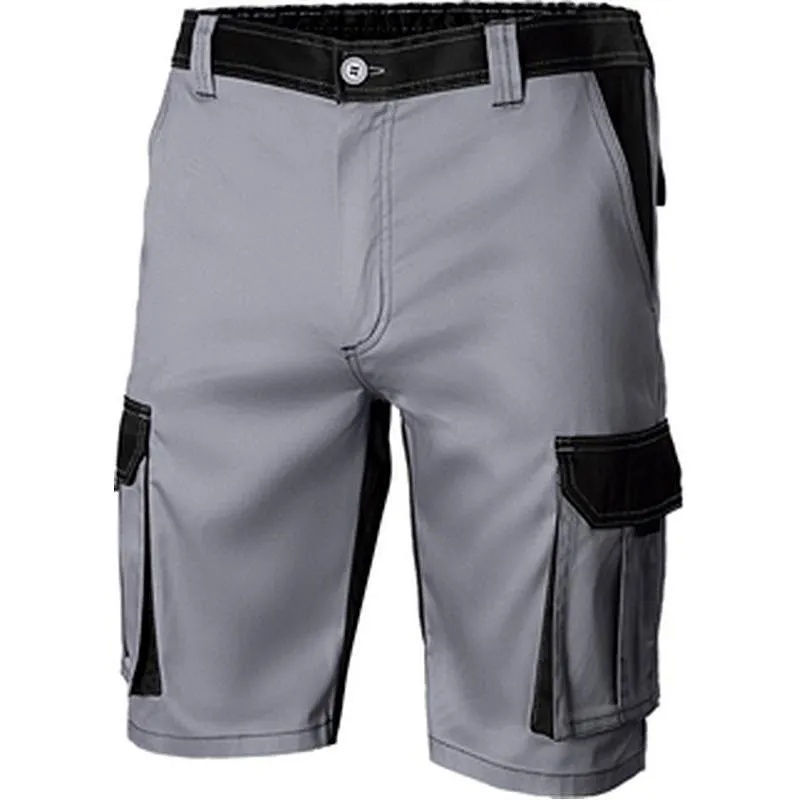 Compra BERMUDA POLIESTER / ALGODON 200 GR SOLID MATCH GRIS / NEGRO TALLA 40 VELILLA 103021B 8/0 40 al mejor precio