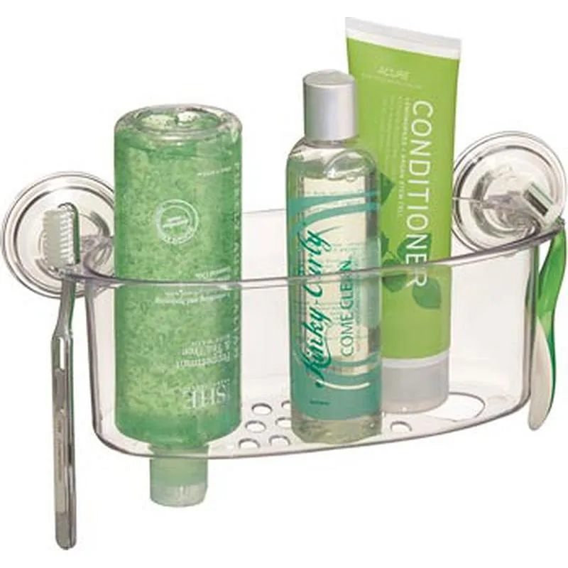 Compra CESTO DUCHA RECTO CON VENTOSA TRANSPARENTE NON 52420EU al mejor precio