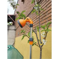 Compra DUCHA DE JARDIN CON PINCHO CABEZAL REGULABLE IMPORT NR080 al mejor precio