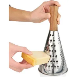 Compra RALLADOR INOX ACACIA diametro 10,5 X 24 CM ANDREA CC68027 al mejor precio