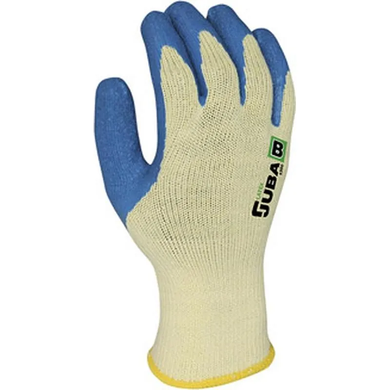 Compra GUANTE POLIESTER / ALGODON RECUBIERTO LATEX RUGOSO TALLA 9 JUBA H5300/9 al mejor precio