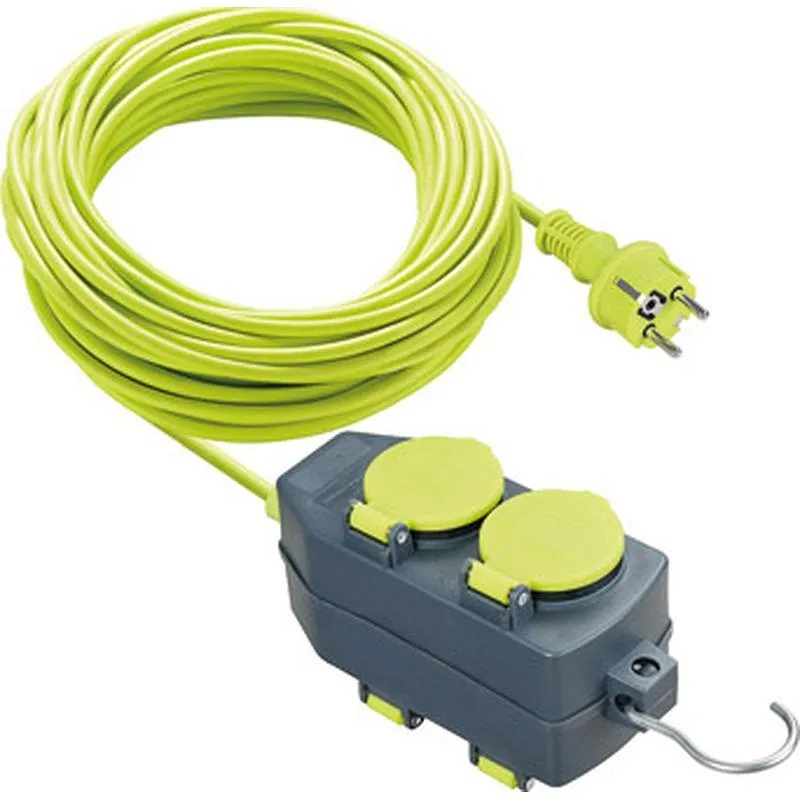 Compra PROLONGADOR 4 TOMAS 16A 15 MT VERDE LUCECO EXE15164HD-PX al mejor precio