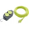 Compra PROLONGADOR 4 TOMAS 16A 15 MT VERDE LUCECO EXE15164HD-PX al mejor precio