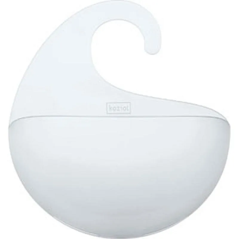 Compra CESTO DUCHA LAGRIMA ENCAJABLE SURF M TRANSPARENTE KOZIOL 2845535 al mejor precio