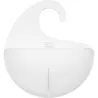 Compra ORGANIZADOR CESTA BAÑO LAGRIMA ENCAJABLE SURF XL 27 X 31,5 X 8 CM - TRANSPARENTE KOZIOL 2846535 al mejor precio