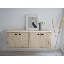 Compra MUEBLE MODULO HORIZONTAL DINAMIC 2 PUERTAS 53,5 X 70,8 X 33 CM ASTIGARRAGA DM2HOR.99 al mejor precio