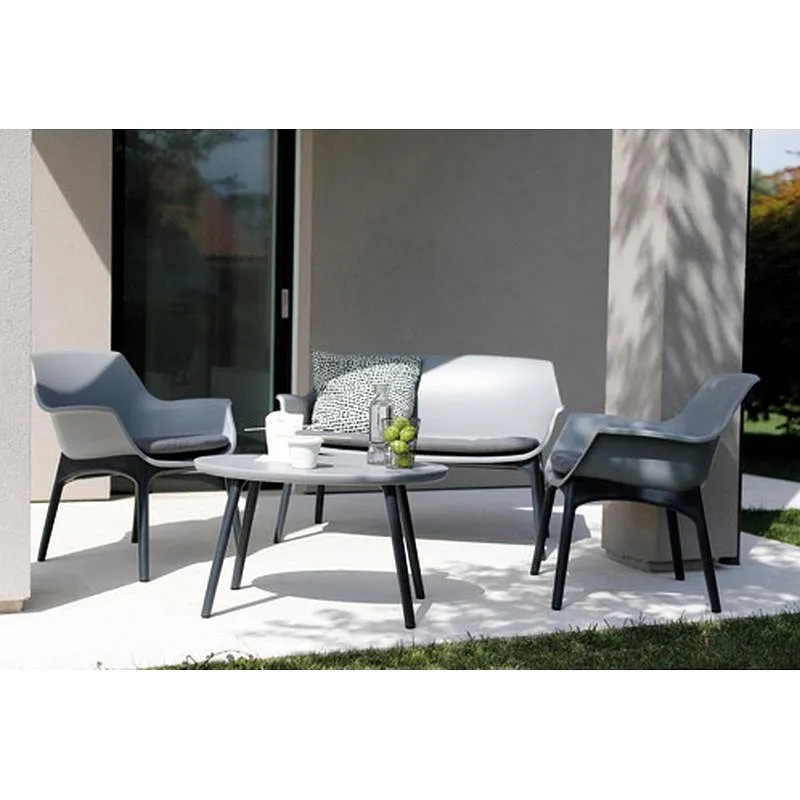 Compra CONJUNTO POLIPROPILENO GRIS/GRIS ANTRACITA SET PAROS IMPORT 91625 al mejor precio