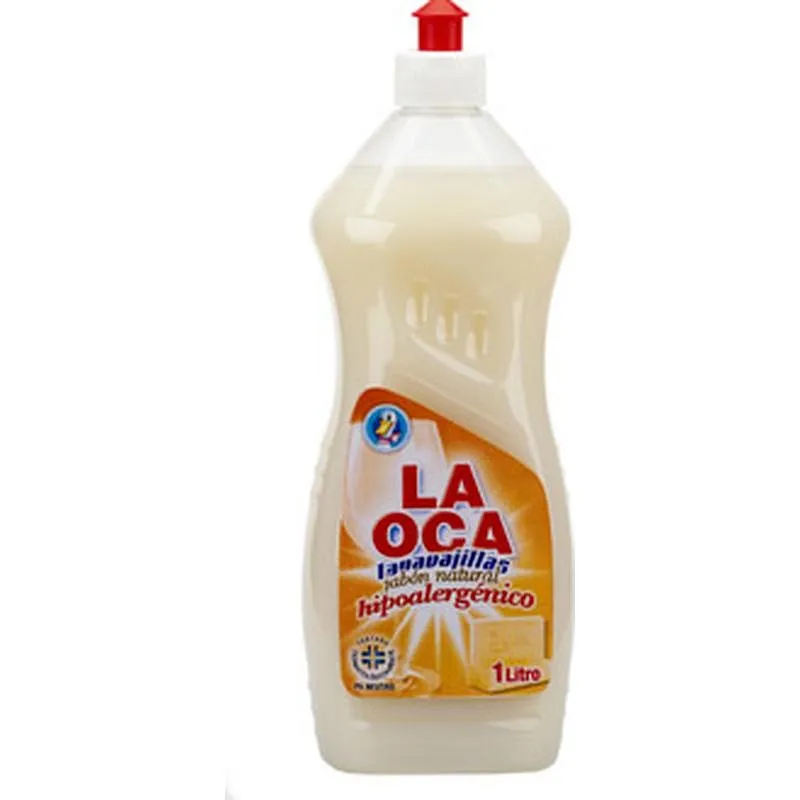 Compra LAVAVAJILLAS MANUAL HIPOALERGENICO 1 L LA OCA 1702 al mejor precio
