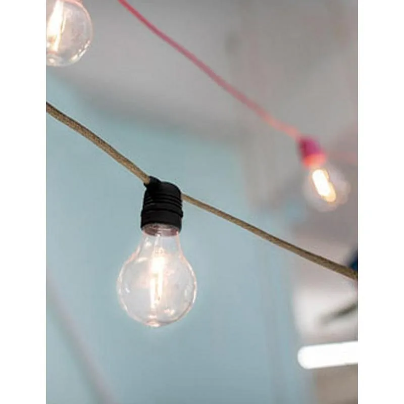 Compra GUIRNALDA LED SOLAR 10 BOMBILLAS ALLEGRA JUTE NEWGARDEN LUMGASXXSLNW al mejor precio