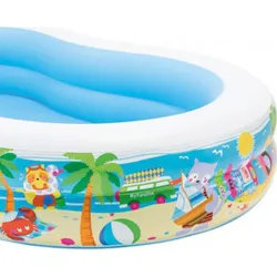 Compra PISCINA HINCHABLE INFANTIL PARADISE 640L INTEX 56490 al mejor precio