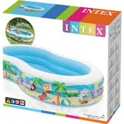 Compra PISCINA HINCHABLE INFANTIL PARADISE 640L INTEX 56490 al mejor precio