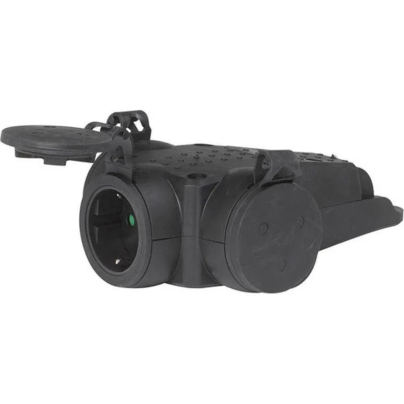 Compra BASE MOVIL CAUCHO 3 X 2P+T LEGRAND 051366E al mejor precio