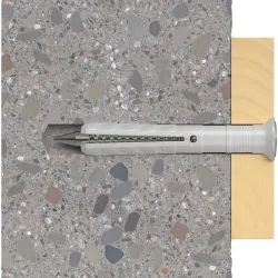 Compra TACO CON CLAVO ROSCADO 50 UDS 8 X 80 Z FISCHER al mejor precio