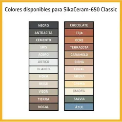 Compra LECHADA JUNTAS SIKACERAM 650 CLASSIC C20 5 KG GRIS CEMENTO SIKA 644160 al mejor precio